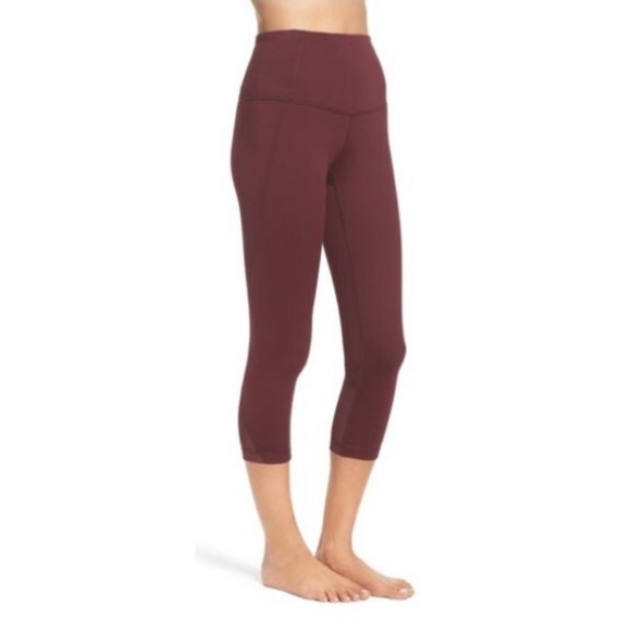 Zella ‘Hatha’ High Waist Crop Leggings | Size S/P - Picture 2 of 12